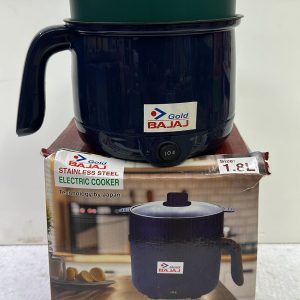 Gold Bajaj Stainless Steel Electric Cooker Model: CRW101A
