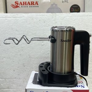 Food Mixer Electric 5 Speeds Cuisine Kitchen Blender With Dough Hooks Chrome Egg Beater Hand Mixer Machine For Bakery Sonifer SF- 7022